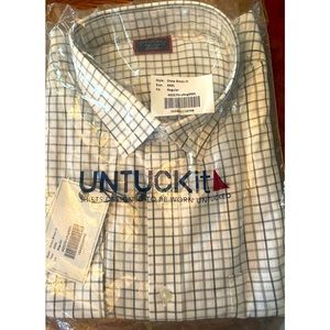 NWT UNTICKit Drew Brees III 3XL Long Sleeve Button Down Shirt